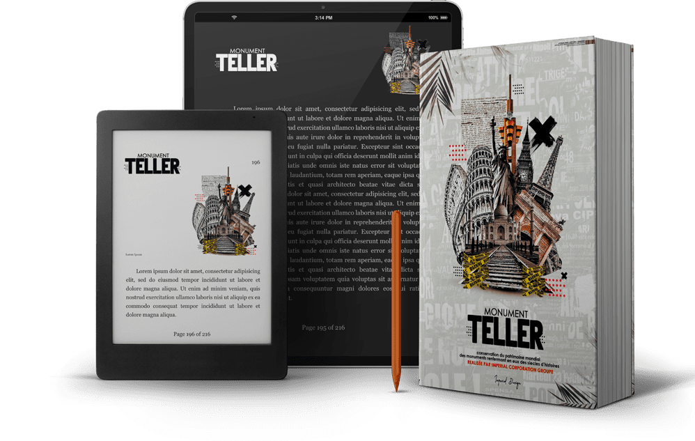 Book cover design and formatting mockups