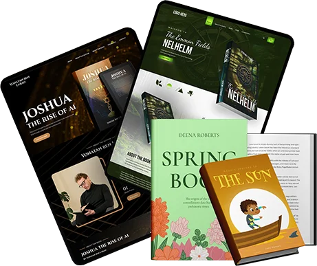 Digital and print book editing examples