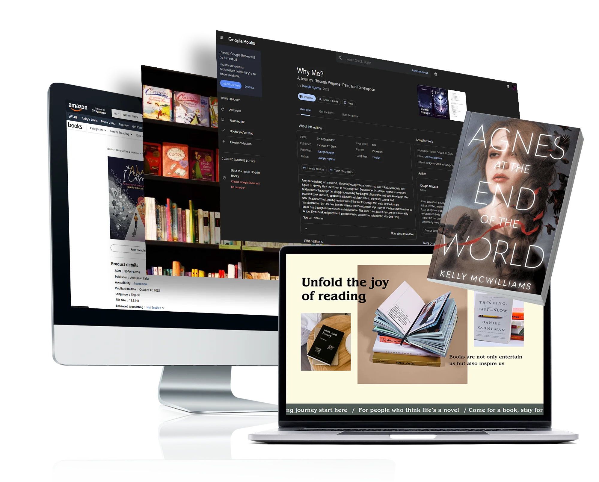 Book publishing process illustration